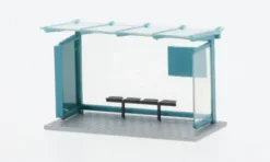 - Buswartehalle, türkis, 1:87, Rietze