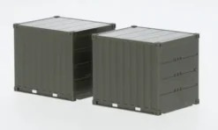 - Containerset 2x10ft, Heer (A), 1:87, Herpa Military