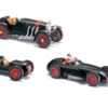 - 3er Set: Weihnachts-Sonder-Set, schwarz, 1:87, Busch