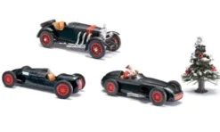 - 3er Set: Weihnachts-Sonder-Set, schwarz, 1:87, Busch