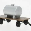 - Landwirtschaftlicher Anhänger, braun/grau, 1958, 1:87, Busch