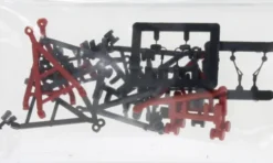 - LKW Deichseln, Stützen, Rückspiegel, 1:87, Brekina