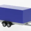 - PKW-Planenanhänger 2achs, blau, 1:87, Herpa