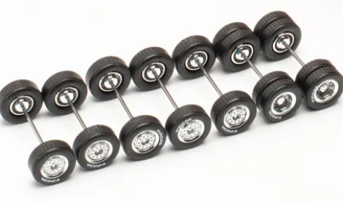 - Radsatz LKW, chrom, Fulda, 1:87, Herpa