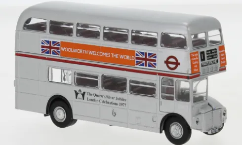 AEC Routemaster, 1977, Silver Jubilee, 1:87, Brekina