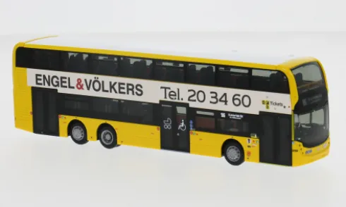 Alexander Dennis Enviro 500, BVG - Engel & Völkers, 1:87, Rietze