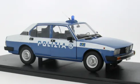 Alfa Romeo Alfetta 2000, 1978, Polizia, 1:18, Mitica