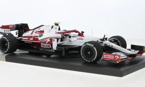Alfa Romeo C41, Formel 1, GP Abu Dhabi, 2021, Alfa Romeo F1 Team Orlen, Orlen, #99, A.Giovinazzi, 1:18, Minichamps