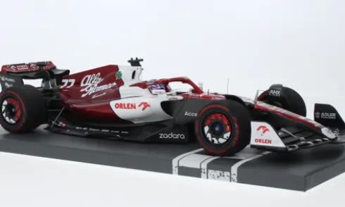 Alfa Romeo C42, Formel 1, GP Bahrain, 2022, Alfa Romeo F1 Team Orlen, Orlen, #77, V.Bottas, 1:18, Minichamps