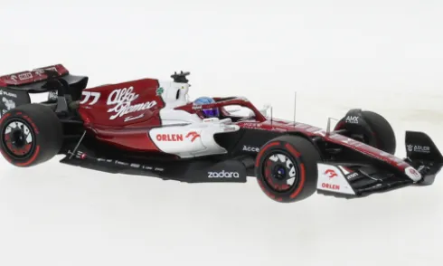 Alfa Romeo C42, Formel 1, GP Bahrain, 2022, Alfa Romeo F1 Team Orlen, Orlen, #77, V.Bottas, 1:43, Minichamps