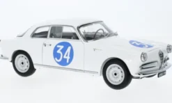 Alfa Romeo Giulietta Sprint Veloce, Targa Florio, 1960, #34, Emanuele/Aldebaran, 1:18, Kyosho