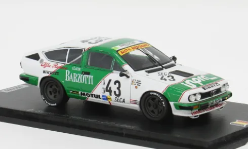 Alfa Romeo GTV 6, 24h Spa, 1984, #43, D.Suster/P.Witmeur, 1:43, Spark