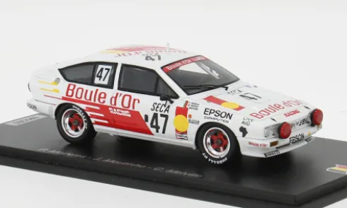 Alfa Romeo GTV 6, 24h Spa, 1985, #47, P.Meirelles/C.Melville, 1:43, Spark