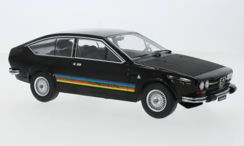 Alfa Romeo GTV 2000 Turbodelta, schwarz/schwarz, 1979, 1:18, KK Scale