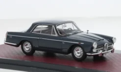 Alfa Romeo 2000 S Coupe, dunkelgrau, 1958, 1:43, Matrix