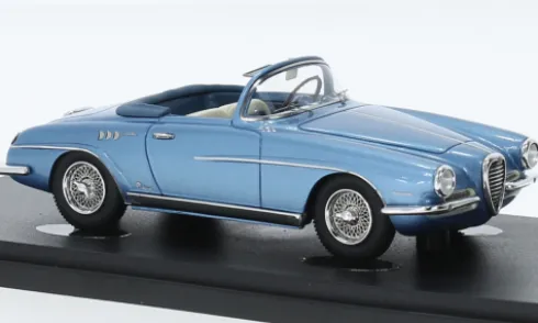 Alfa Romeo 1900 SS Vignale La Fleche, hellblau, 1955, 1:43, AutoCult / Masterpiece