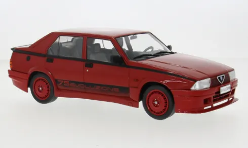 Alfa Romeo 75 Turbo Evoluzione, rot, 1987, 1:18, MCG