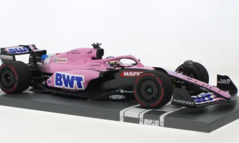 Alpine A522, Formel 1, GP Bahrain, 2022, BWT Alpine F1 Team, BWT, #14, F.Alonso, 1:18, Minichamps