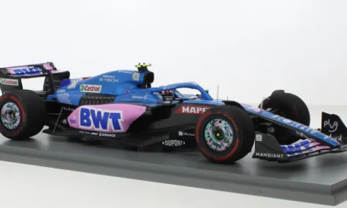 Alpine A522, Formel 1, GP Miami, 2022, Alpine F1 Team, BWT, #31, E.Ocon, 1:18, Spark