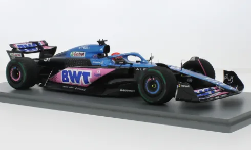 Alpine A523, Formel 1, GP Monaco, 2023, BWT Alpine F1 Team, BWT, #31, E.Ocon, 1:18, Spark