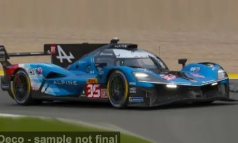 Alpine A424, 24h Le Mans, 2025, Alpine Endurance Team, #35, P-L.Chatin/F.Habsburg, 1:18, Solido