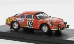 Alpine A110, Rally Monte Carlo, 1973, #49, A.Vineis/O.Peri, 1:43, Trofeu