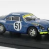 Alpine A110, Rally Monte Carlo, 1970, #51, J-L.Therier/M.Callewaert, 1:43, Trofeu