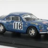 Alpine A110, Rally Monte Carlo, 1971, #116, J.P.Rouget/J.Sarrus, 1:43, Trofeu