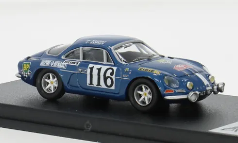 Alpine A110, Rally Monte Carlo, 1971, #116, J.P.Rouget/J.Sarrus, 1:43, Trofeu