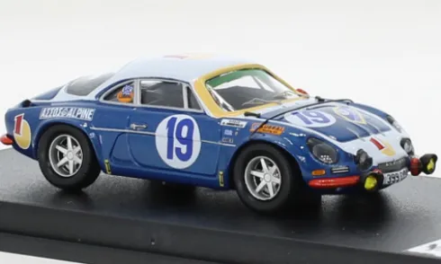 Alpine Renault A110, Rallye Acropolis, 1972, #19, Siroco/M.Andriopoulos, 1:43, Trofeu