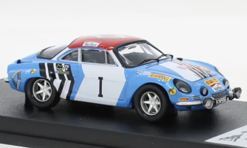 Alpine Renault A110, Rallye EM, Rallye Polen, 1974, #1, S.Zasada/E.Zasada, 1:43, Trofeu