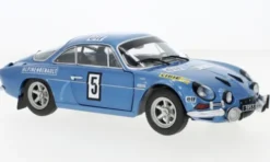 Alpine Renault A110 1600S, Olympia Rallye, 1972, #5, J-P.Nicolas/J.Todt, 1:18, Solido