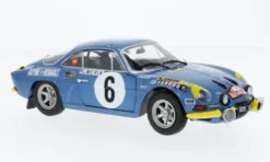 Alpine Renault A110 1600S, Rallye Monte Carlo, 1972, #6, J-C.Andruet/P.Pagani, 1:18, Solido