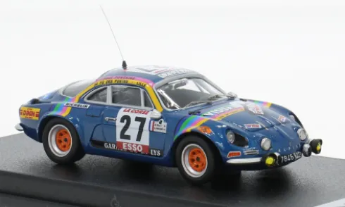 Alpine Renault A110, Tour de Corse, 1980, #27, M.Gaurit/B.Fontaine, 1:43, Trofeu