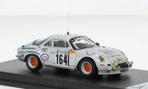 Alpine Renault A110, Tour de France Automobile, 1975, #164, P.Meny/P.Goury, 1:43, Trofeu