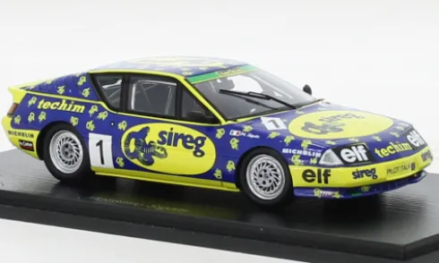 Alpine V6 Turbo, Renault Elf Turbo Europa Cup, 1988, #1, M.Sigala, 1:43, Spark