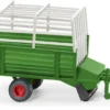 Anhänger Heuladewagen, grün/weiss, 1:87, Wiking