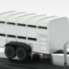 Anhänger Livestock Trailer, grau, 1:76, Oxford
