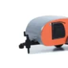 Anhänger Tear Drop Trailer, orange/silber, 1:64, Greenlight