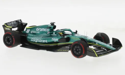Aston Martin AMR22, Formel 1, GP Bahrain, 2022, Aston Martin Aramco Cognizant F1 Team, Cognizant, #18, L.Stroll, 1:43, Minichamps