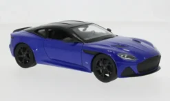 Aston Martin DBS, blau/schwarz, 1:24, Welly