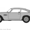 Aston Martin DB5, silber, 1:76, Oxford