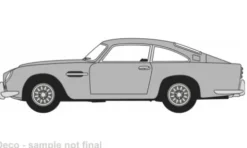 Aston Martin DB5, silber, 1:76, Oxford