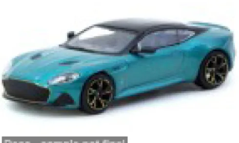 Aston Martin DBS Superleggera, grün/schwarz, 1:64, Tarmac Works