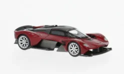 Aston Martin Valkyrie, rot/schwarz, 1:64, Pop Race