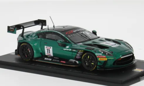 Aston Martin Vantage AMR GT3 EVO, 24h Spa, 2025, comtoyou Racing, #11, F.Jousset/B.Sousa, 1:43, Spark