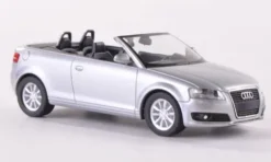 Audi A3 Cabriolet (8P), silber, 2008, 1:87, I-Herpa