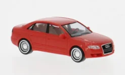 Audi A4, rot, 2004, 1:87, Busch