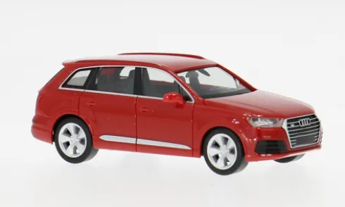 Audi Q7, rot, 1:87, Herpa