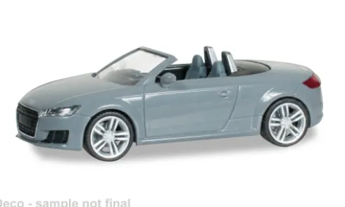 Audi TT Roadster, grau, 1:87, Herpa